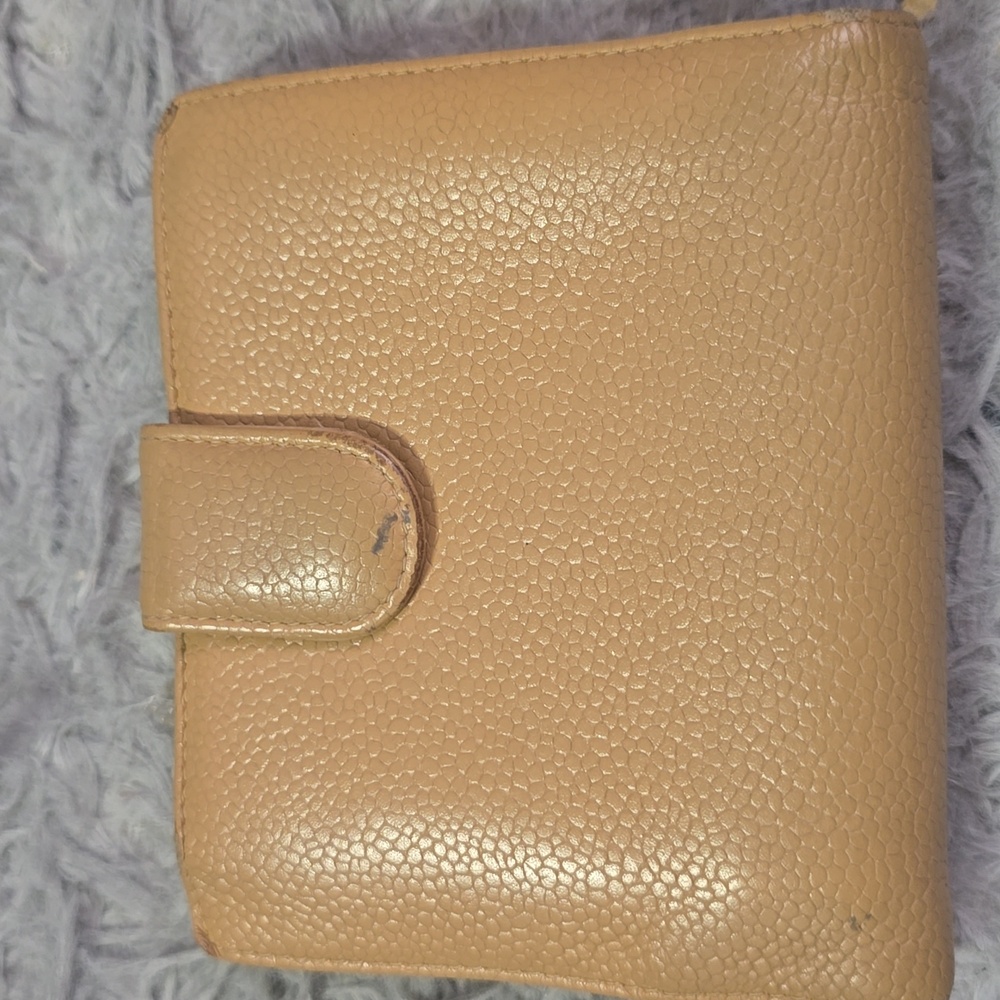 Chanel Tan CC Small Compact Double Snap Wallet (GUC)(COA)✨️🤎✨️ - Picture 7 of 10